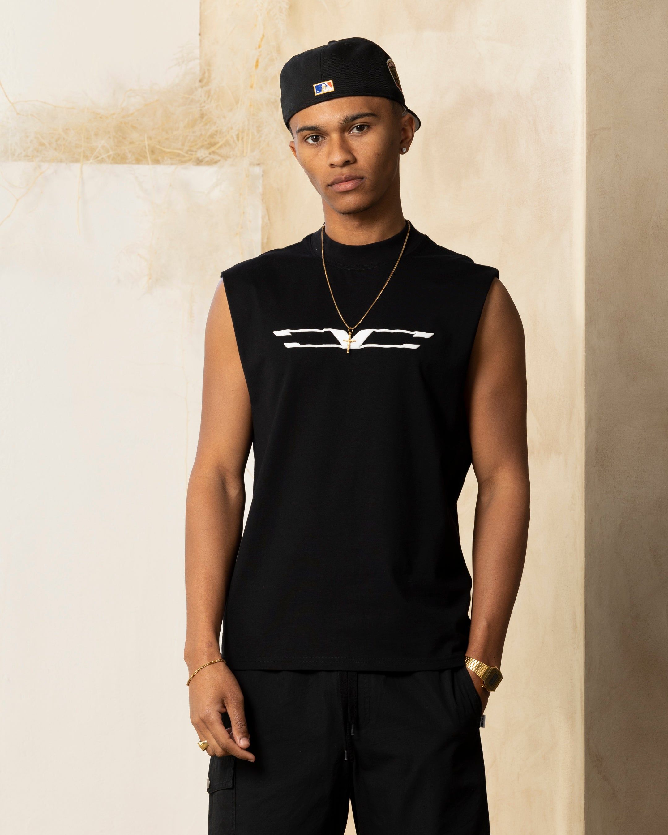 Carre Revolution Muscle T-Shirt Black sold by Culture Kings