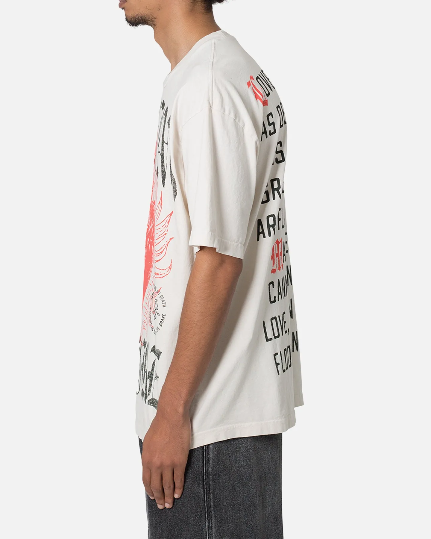 MNML Burning Desire T-Shirt Off White sold by Culture Kings product image thumbnail 3
