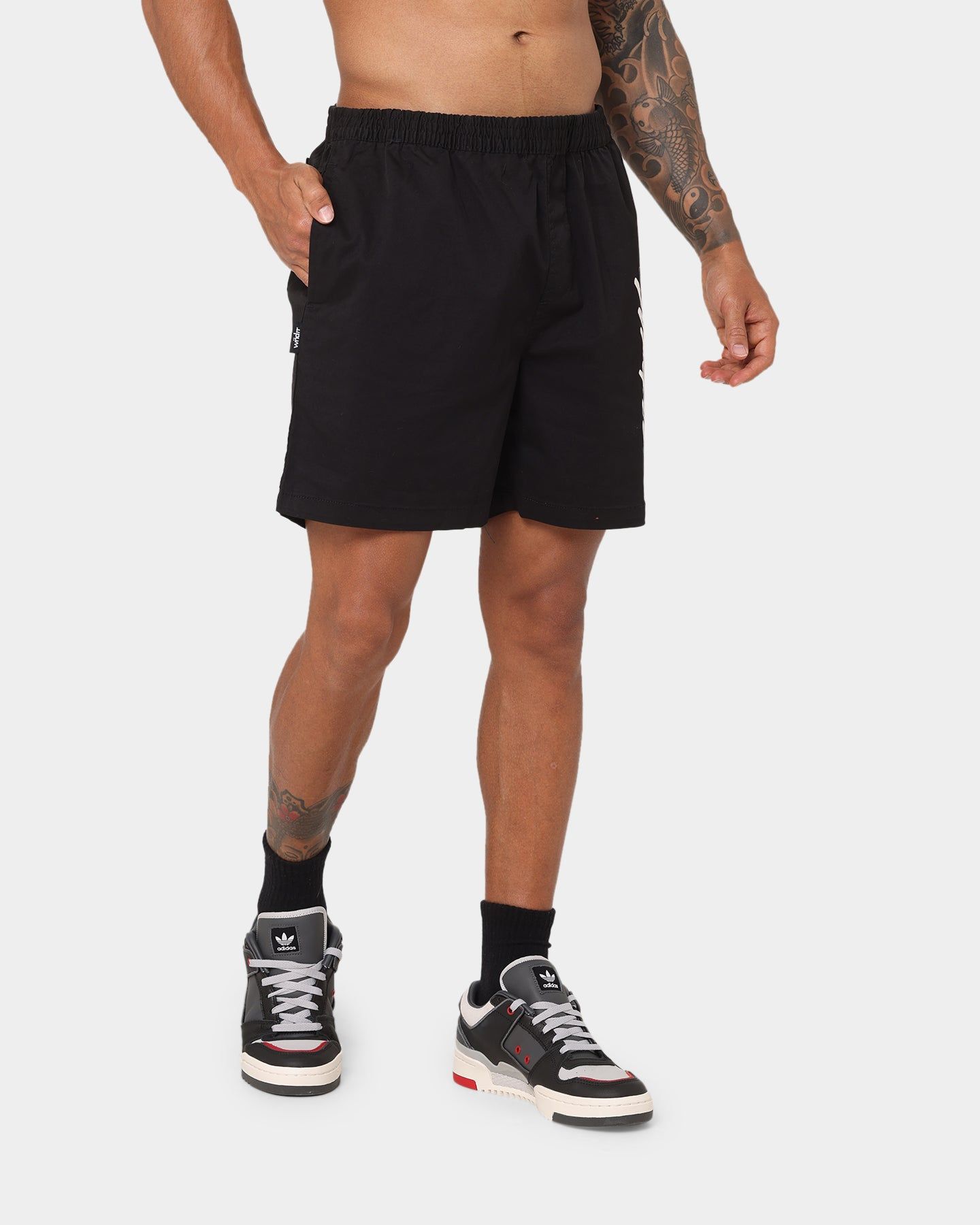 WNDRR Offend Beach Shorts Black sold by Culture Kings product image thumbnail 5