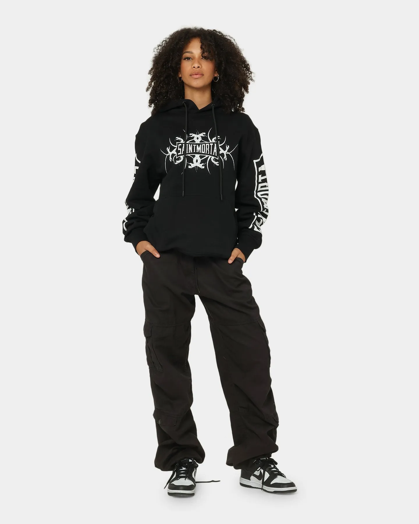 Saint Morta Venom Hoodie Black/White sold by Culture Kings product image thumbnail 2