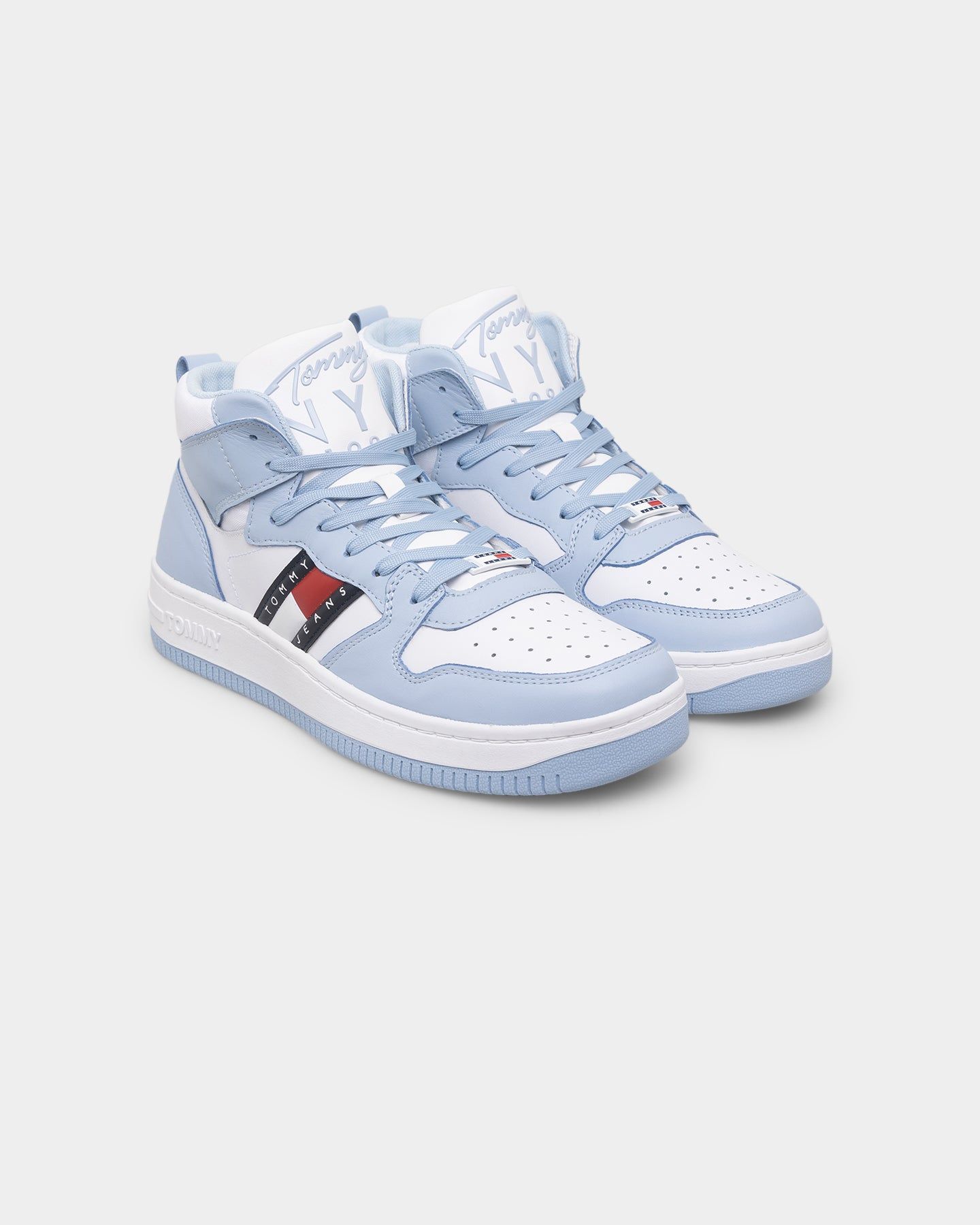 Tommy Jeans Women's Mid Pop Basketball Trainers Chambray Sky sold by Culture Kings product image thumbnail 2