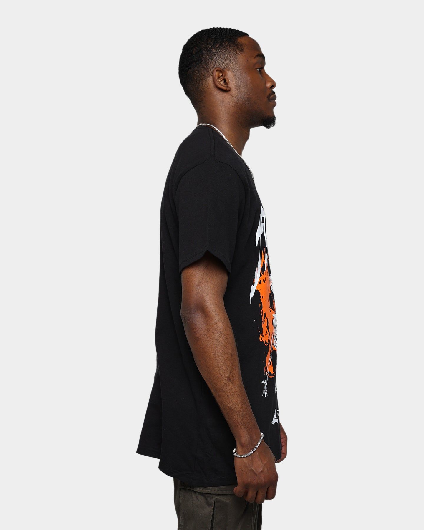 Father Forgive Me In Flames T-Shirt Black sold by Culture Kings product image thumbnail 5