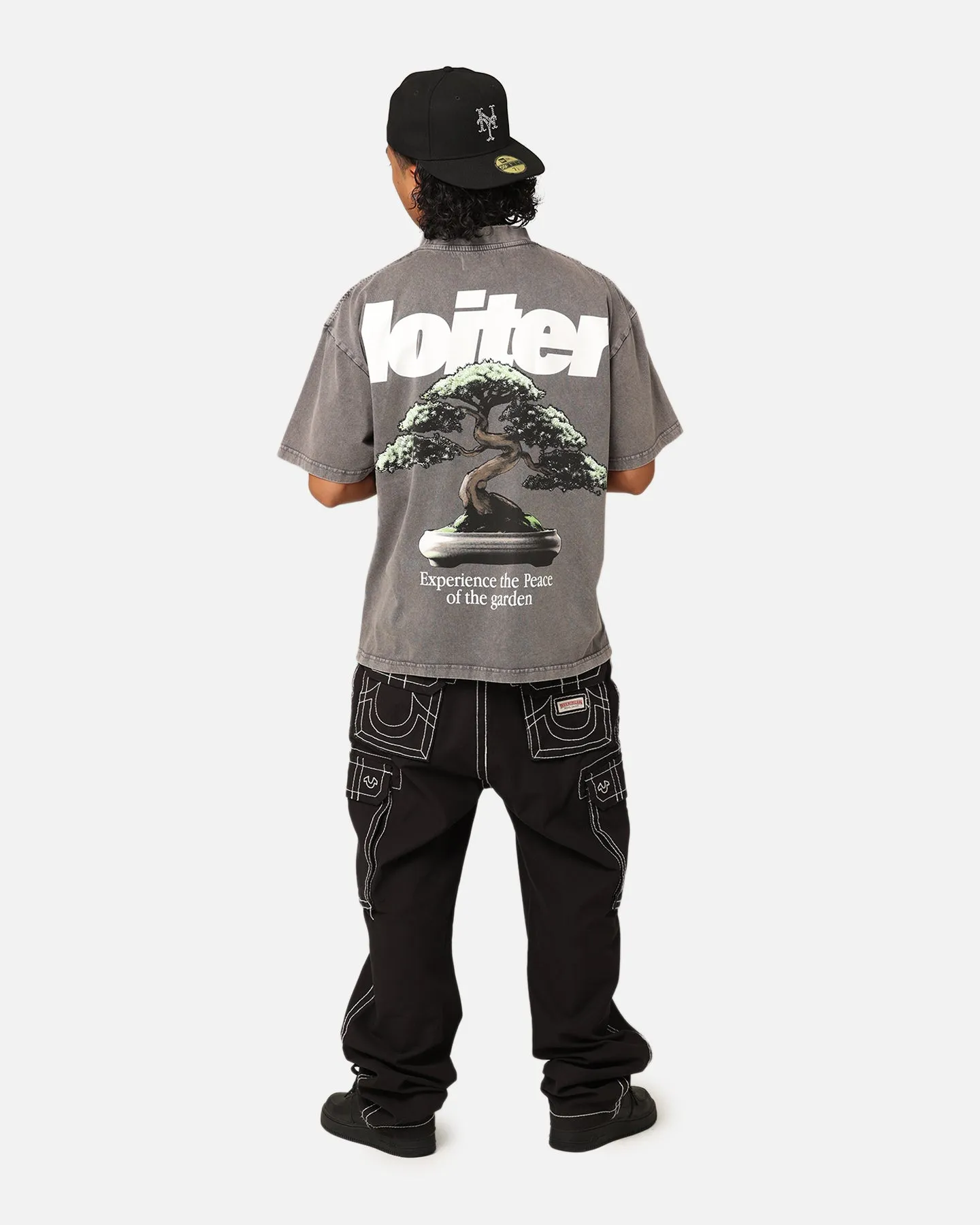 Loiter Bonsai T-Shirt Charcoal sold by Culture Kings product image thumbnail 2