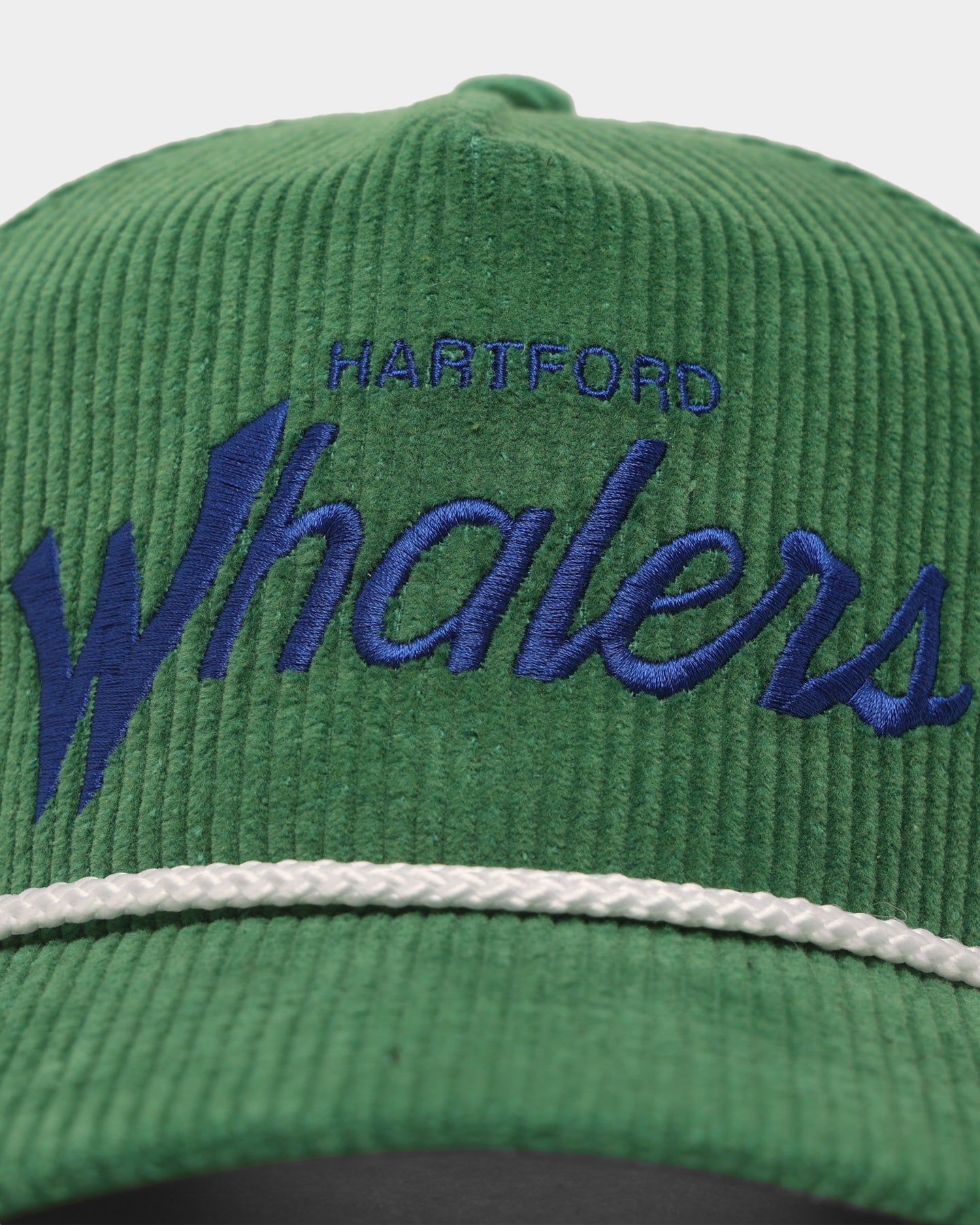 47 Brand Hartford Whalers 'NHL Corduroy Team Script' Corduroy Crossrope 47 Hitch Snapback Kelly Green sold by Culture Kings product image thumbnail 5