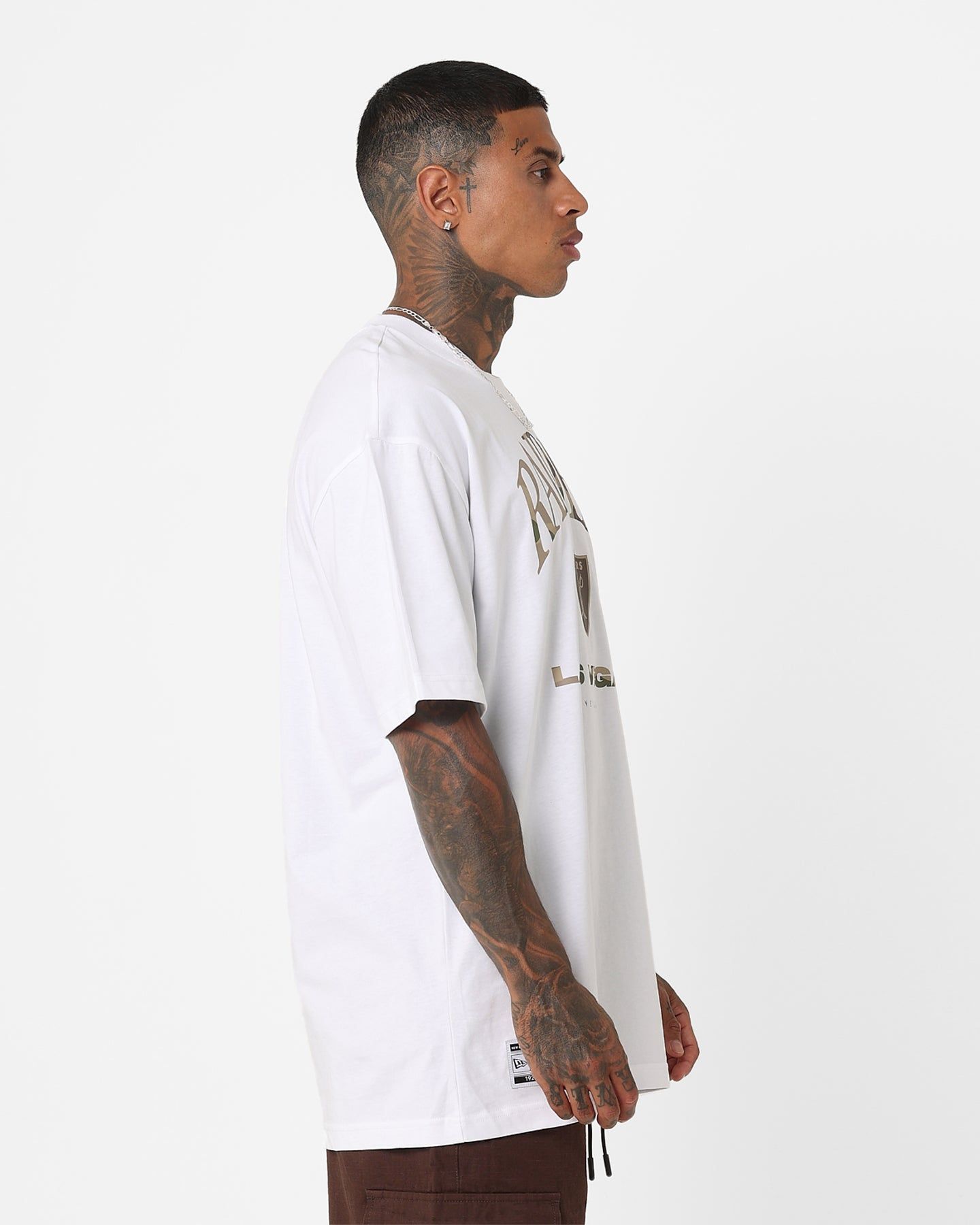 New Era Las Vegas Raiders Oversized T-Shirt White sold by Culture Kings product image thumbnail 5