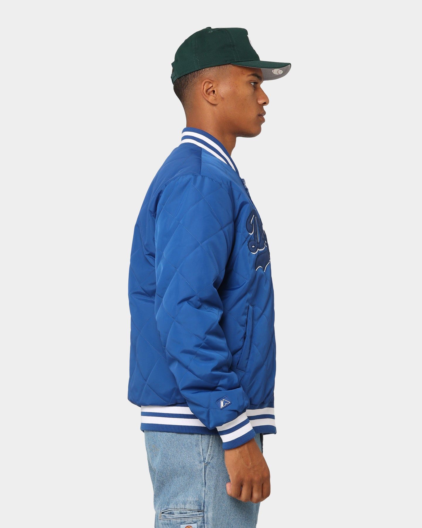 Majestic Athletic Los Angeles Dodgers Tonals Quilted Varsity Jacket Royal sold by Culture Kings product image thumbnail 5