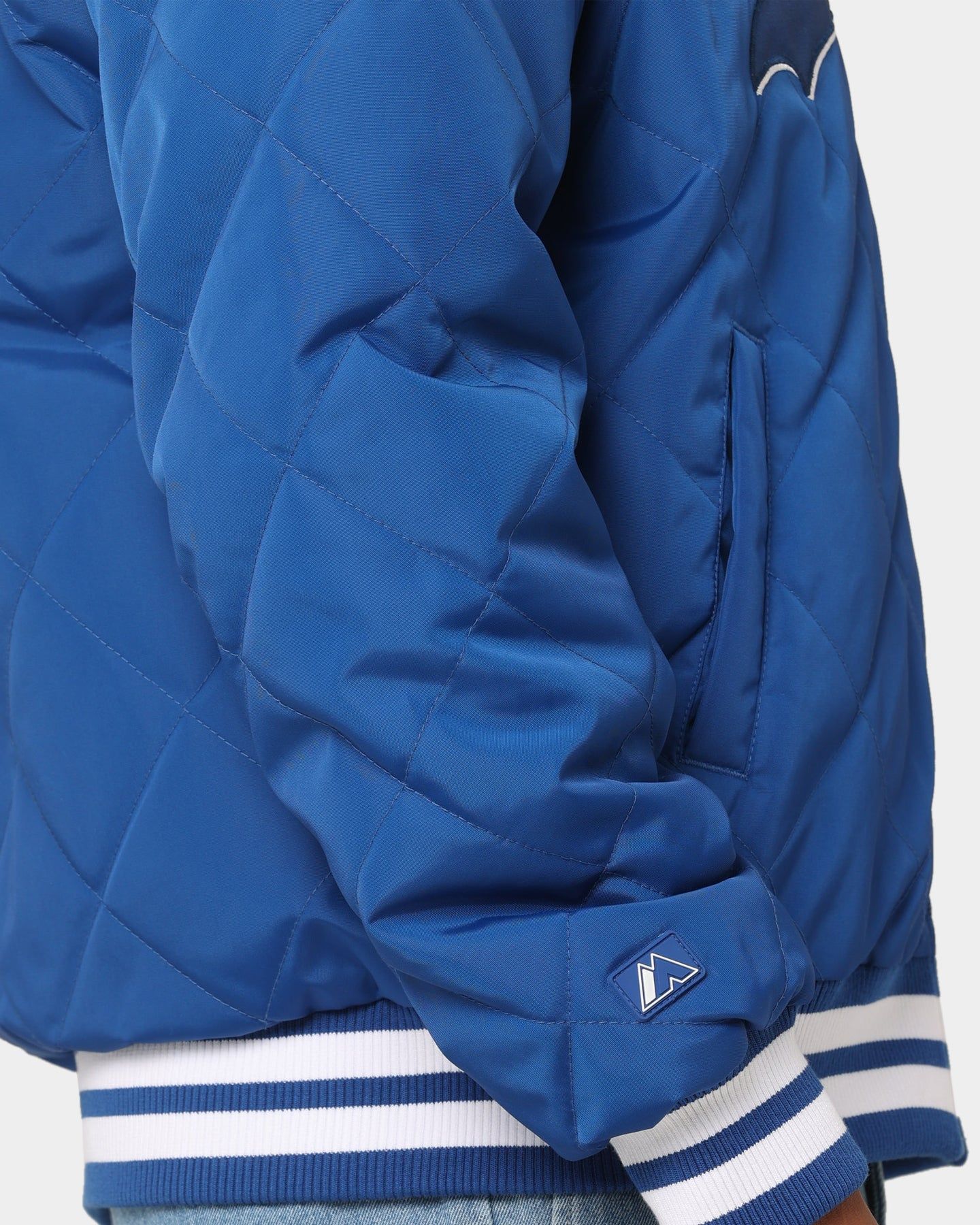 Majestic Athletic Los Angeles Dodgers Tonals Quilted Varsity Jacket Royal sold by Culture Kings product image thumbnail 7