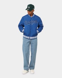 Majestic Athletic Los Angeles Dodgers Tonals Quilted Varsity Jacket Royal sold by Culture Kings