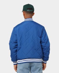Majestic Athletic Los Angeles Dodgers Tonals Quilted Varsity Jacket Royal sold by Culture Kings