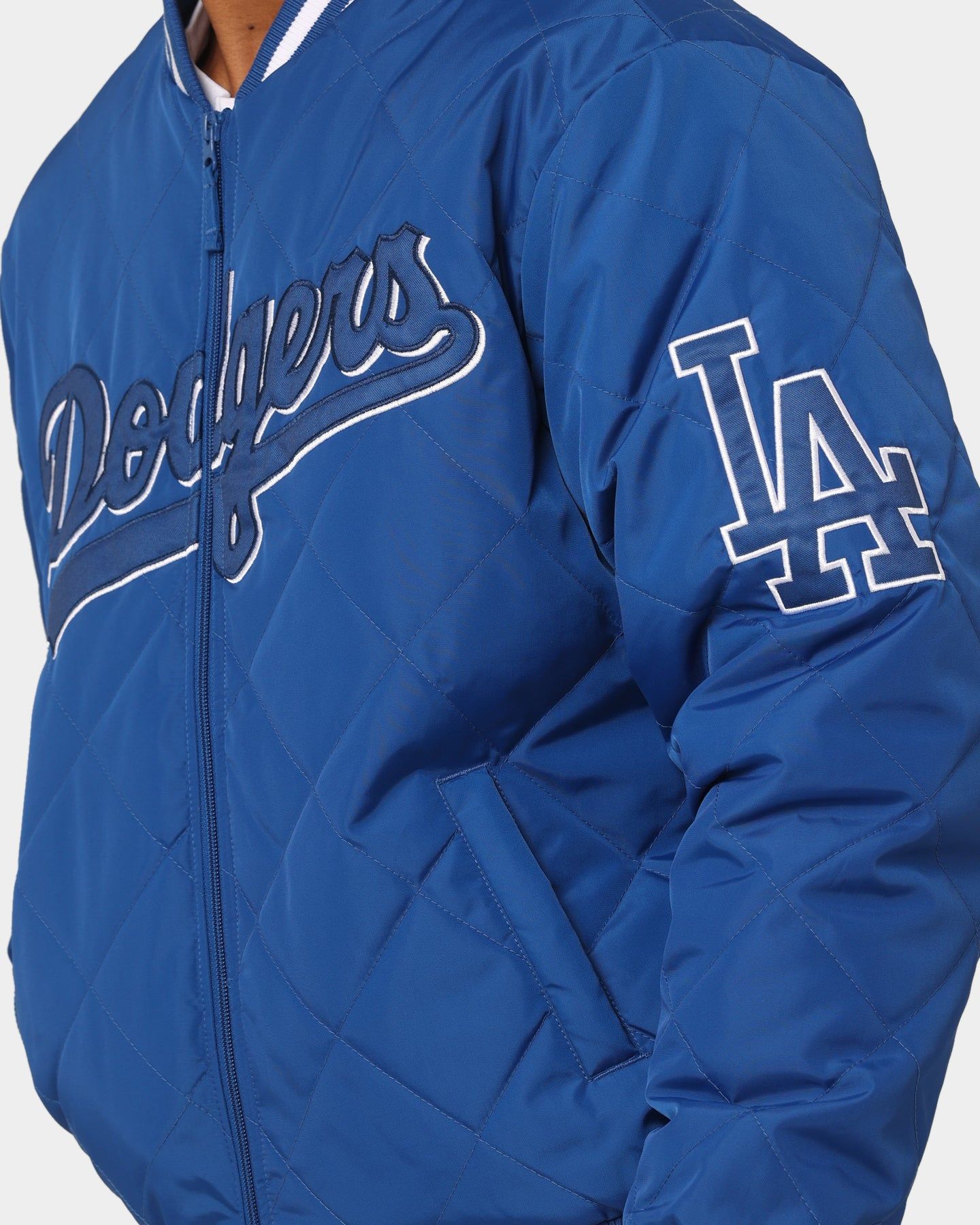 Majestic Athletic Los Angeles Dodgers Tonals Quilted Varsity Jacket Royal sold by Culture Kings product image thumbnail 8