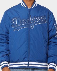 Majestic Athletic Los Angeles Dodgers Tonals Quilted Varsity Jacket Royal sold by Culture Kings