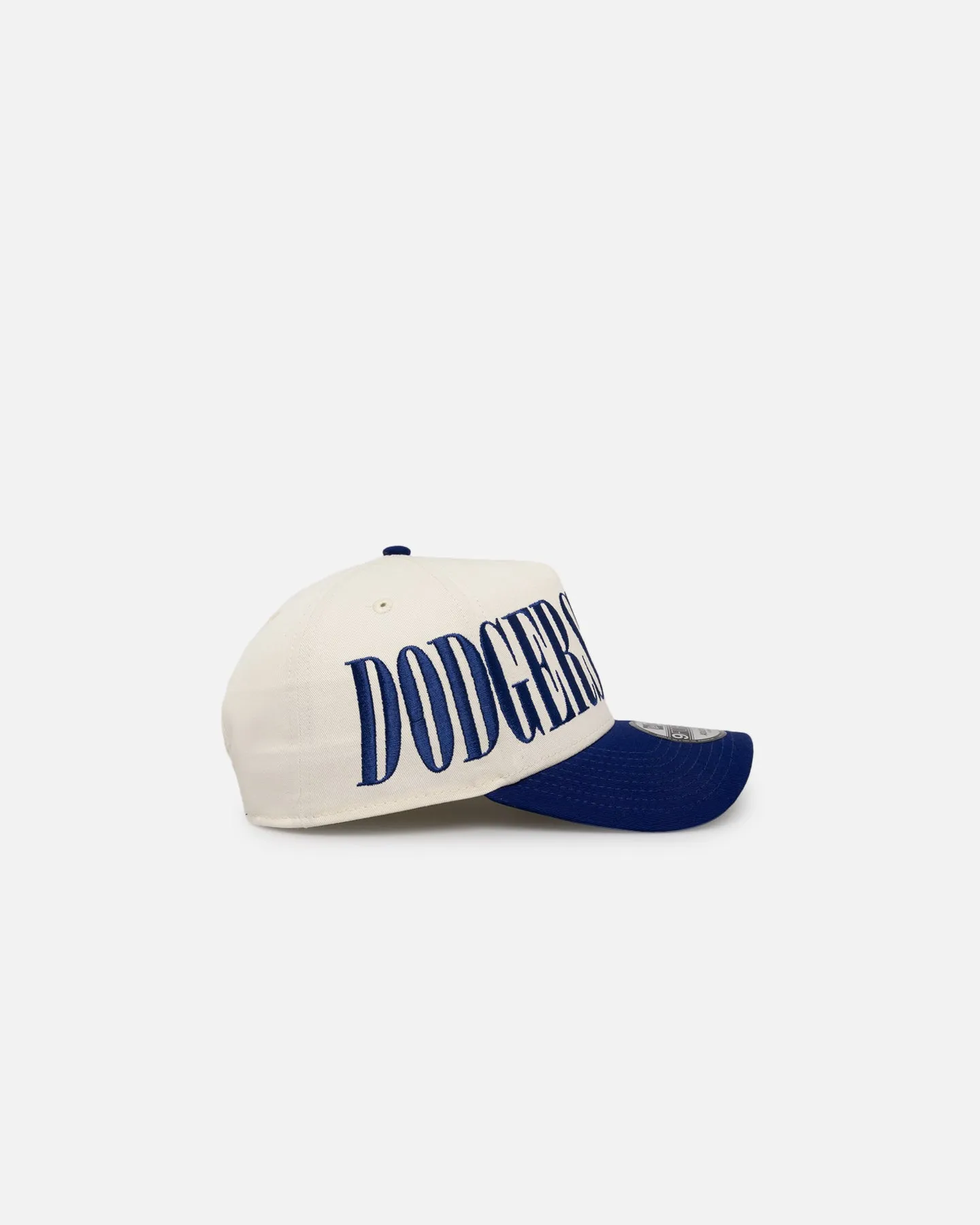 New Era Los Angeles Dodgers 'Tall Text' 9FORTY A-Frame Snapback Chrome White/OTC sold by Culture Kings product image thumbnail 3