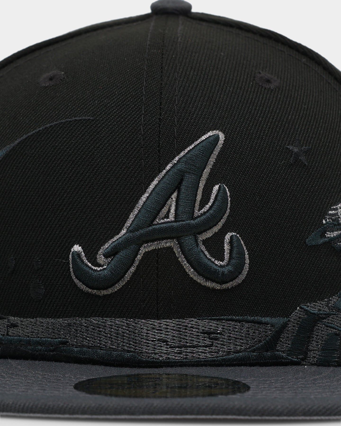 New Era Atlanta Braves Planetary 59FIFTY Fitted Black sold by Culture Kings product image thumbnail 5