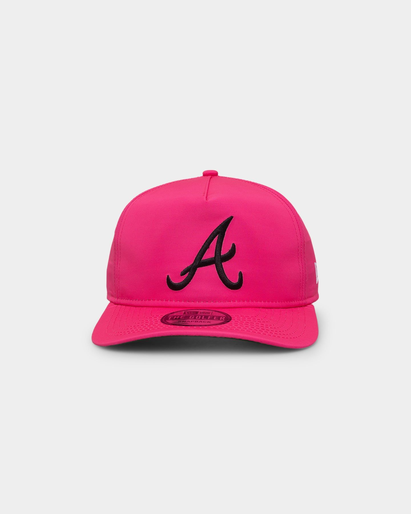 New Era Atlanta Braves 'Citrus Glow' Prolight Golfer Snapback Neon
