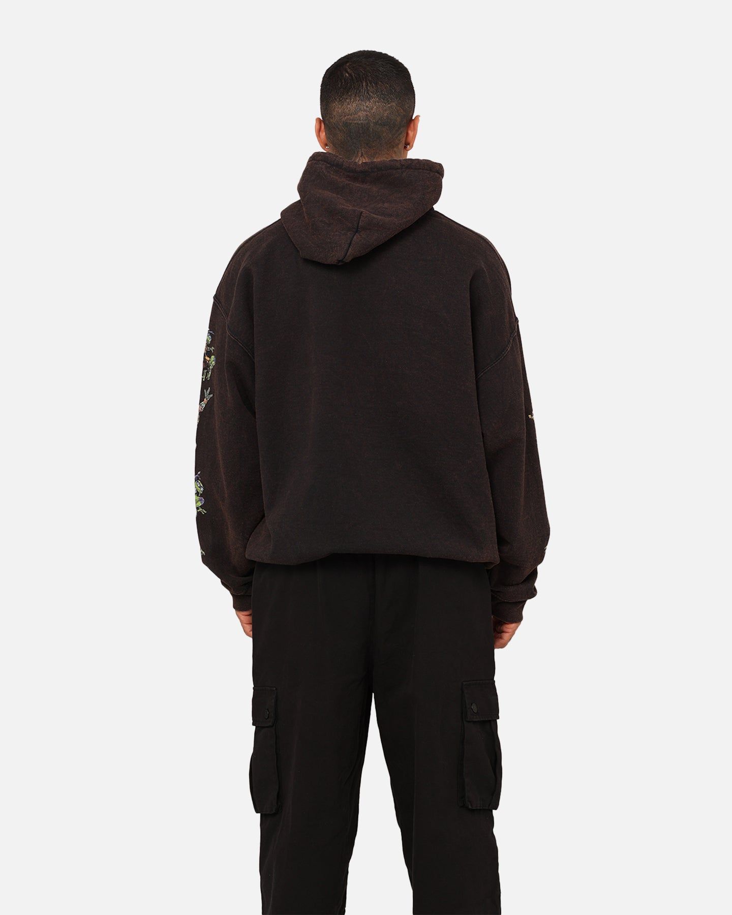 Goat Crew X Teenage Mutant Ninja Turtles Mutant Mayhem Vintage Hoodie Black sold by Culture Kings product image thumbnail 4