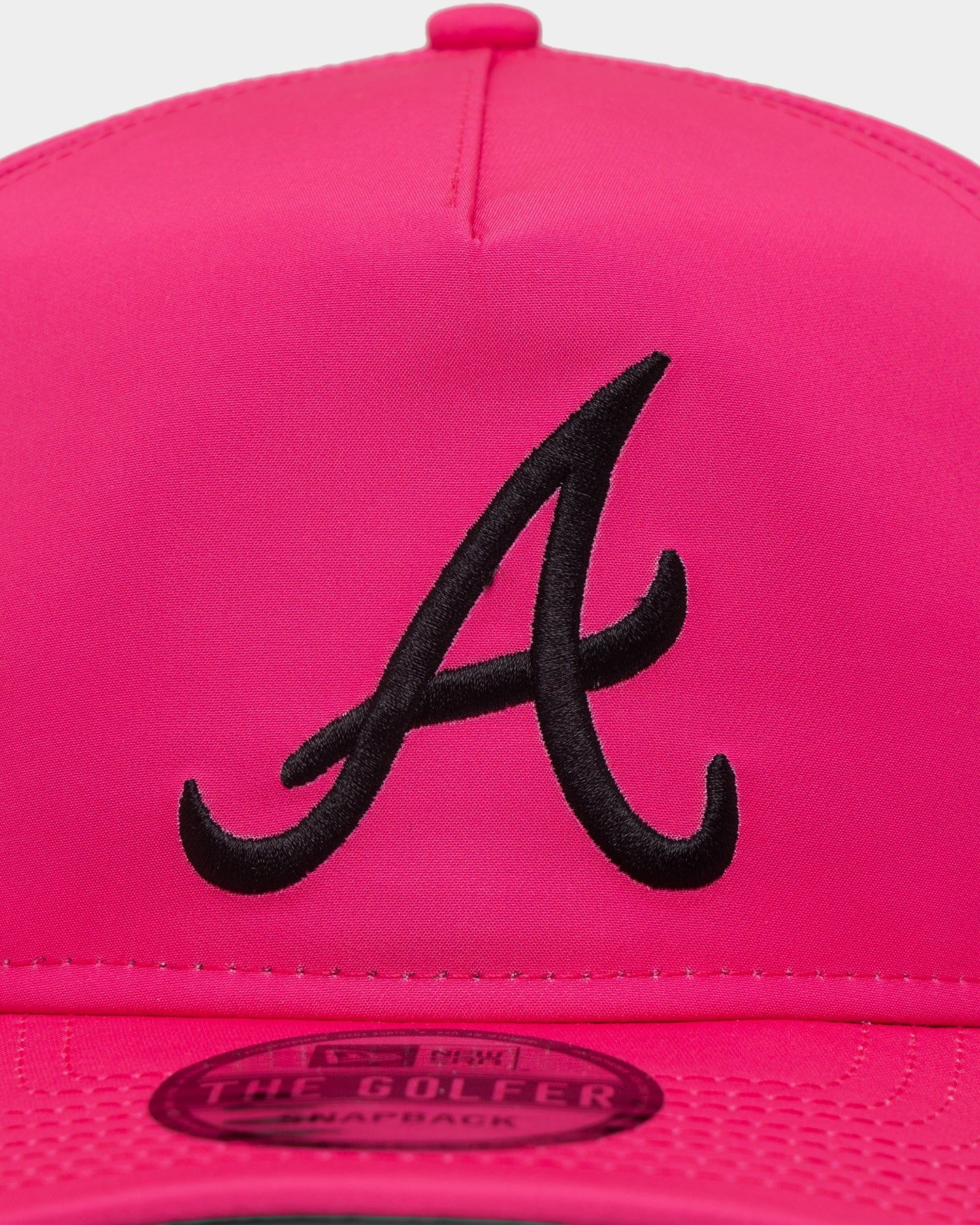 New Era Atlanta Braves 'Citrus Glow' Prolight Golfer Snapback Neon Pink sold by Culture Kings product image thumbnail 5