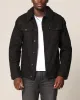Saint Morta Sherpa Denim Jacket Black/Black sold by Culture Kings