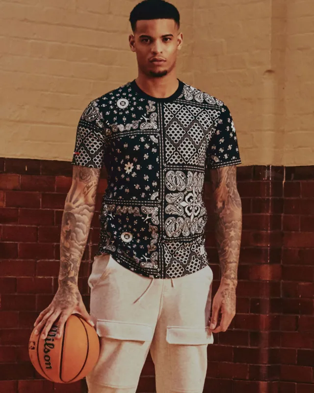 Carre Bandana Ultra Classic Short Sleeve T-Shirt Black sold by Culture Kings