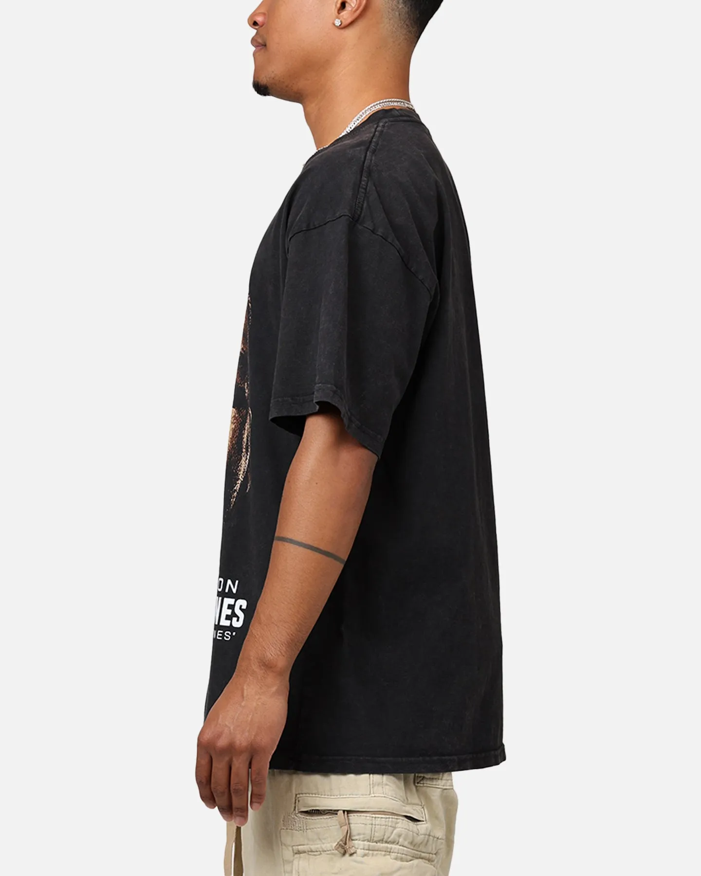 UFC By Goat Crew Jon Jones Big Face T-Shirt Black Acidwash sold by Culture Kings product image thumbnail 5