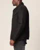 Saint Morta Sherpa Denim Jacket Black/Black sold by Culture Kings