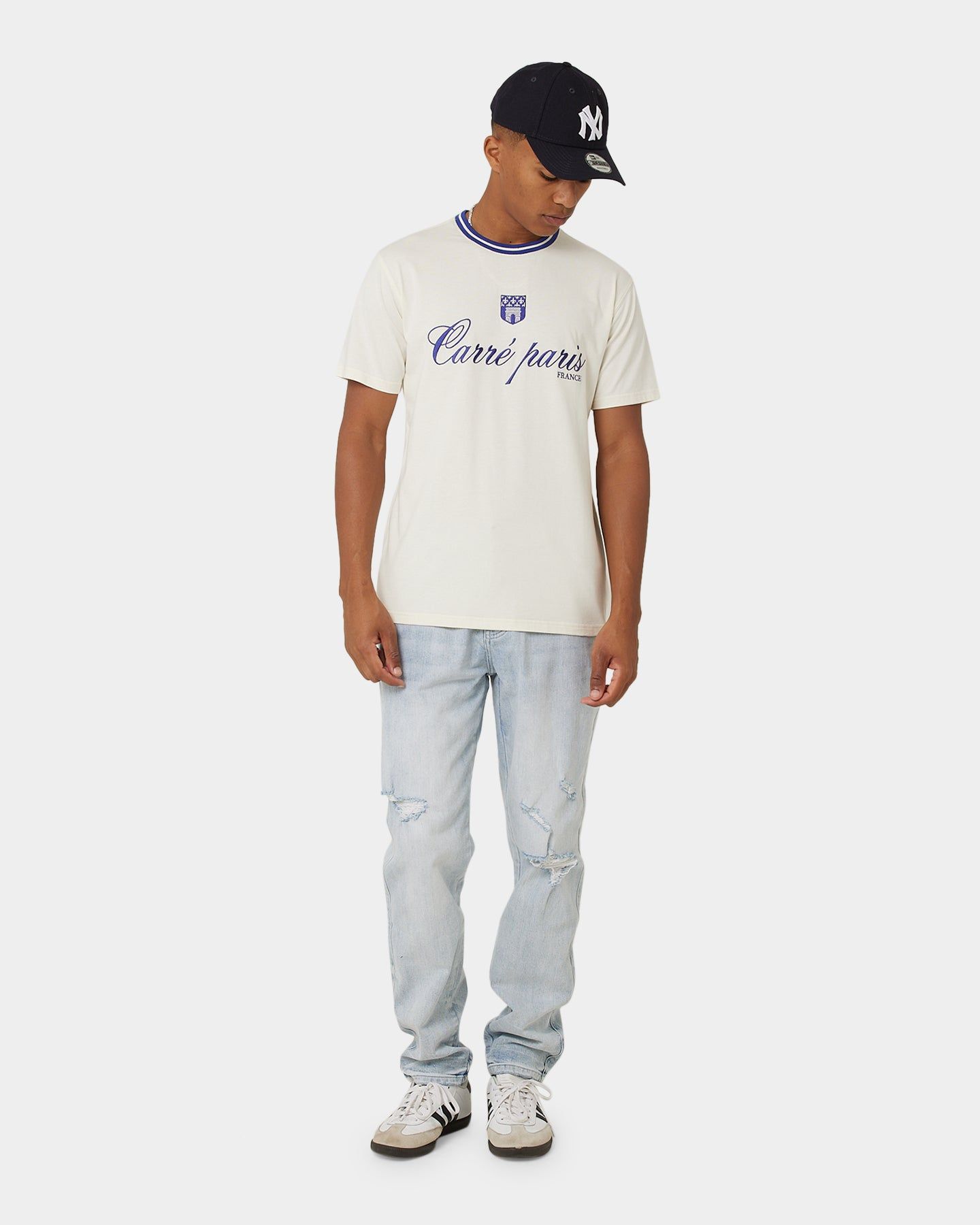 Carre Domaine CLS Short Sleeve T-Shirt Off White sold by Culture Kings product image thumbnail 4