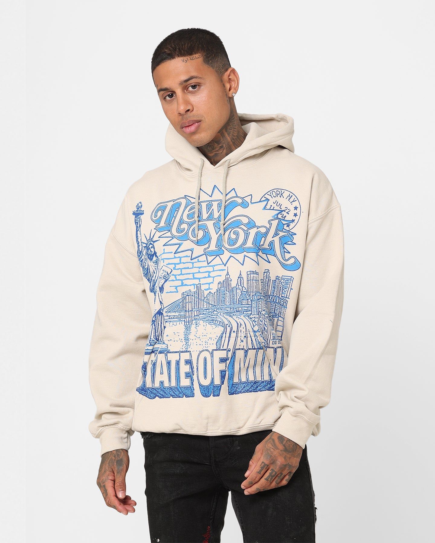Goat Crew New York Mindset Hoodie Sand sold by Culture Kings