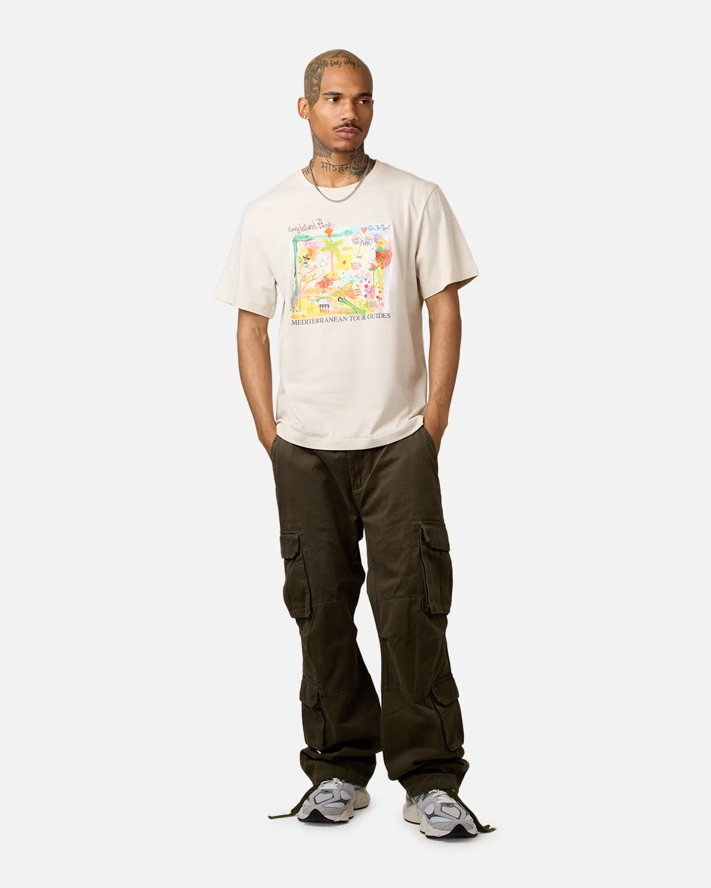 Coney Island Picnic Tour Guide T-Shirt Oatmeal sold by Culture Kings product image thumbnail 3