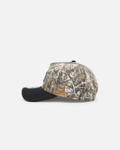 New Era NCAA Hawaii Rainbow Warriors 'Real Tree' 9FORTY A-Frame Snapback Realtree sold by Culture Kings