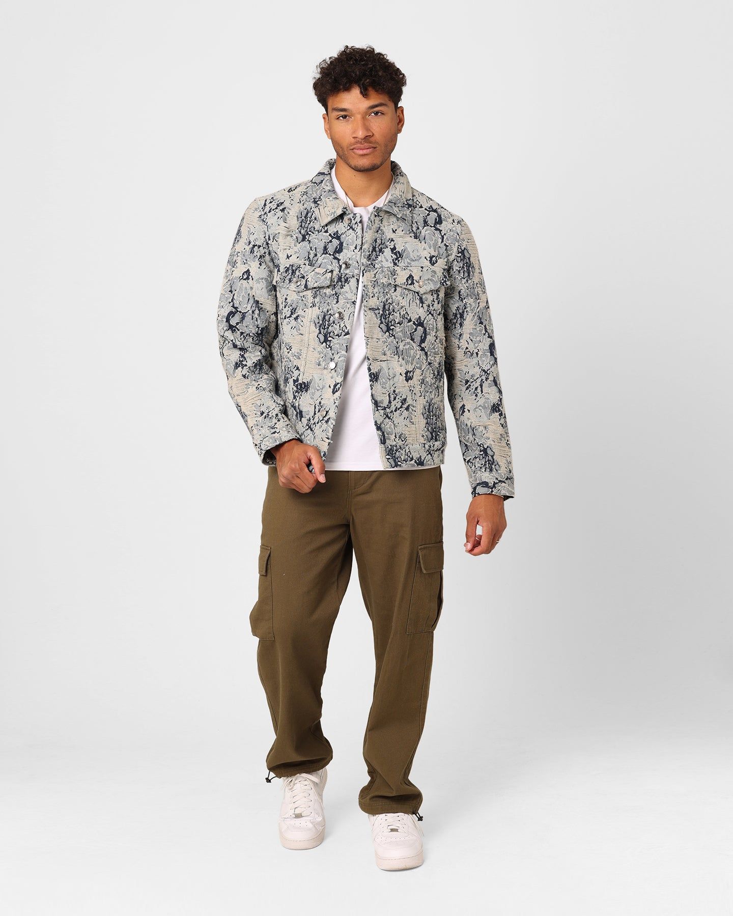 XXIII Rosa Jacquard Jacket Blue sold by Culture Kings product image thumbnail 2