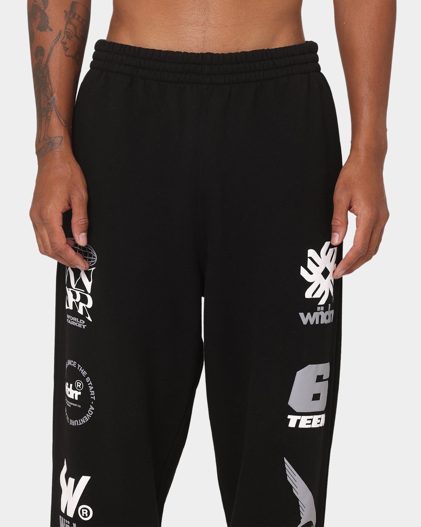 WNDRR Market Track Pants Black sold by Culture Kings product image thumbnail 3