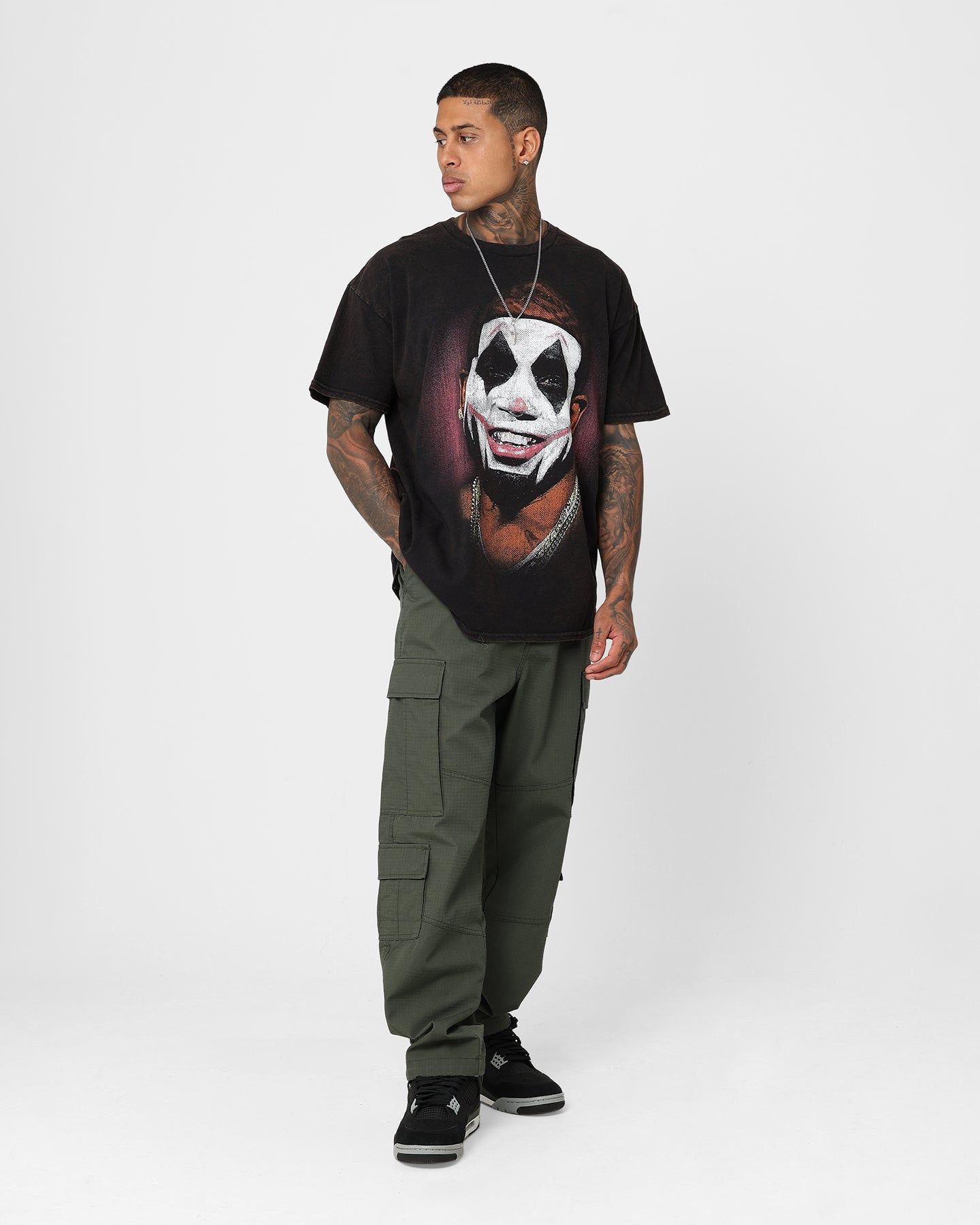 UFC By Goat Crew Bobby Green Vintage T-Shirt Black Wash sold by Culture Kings product image thumbnail 3