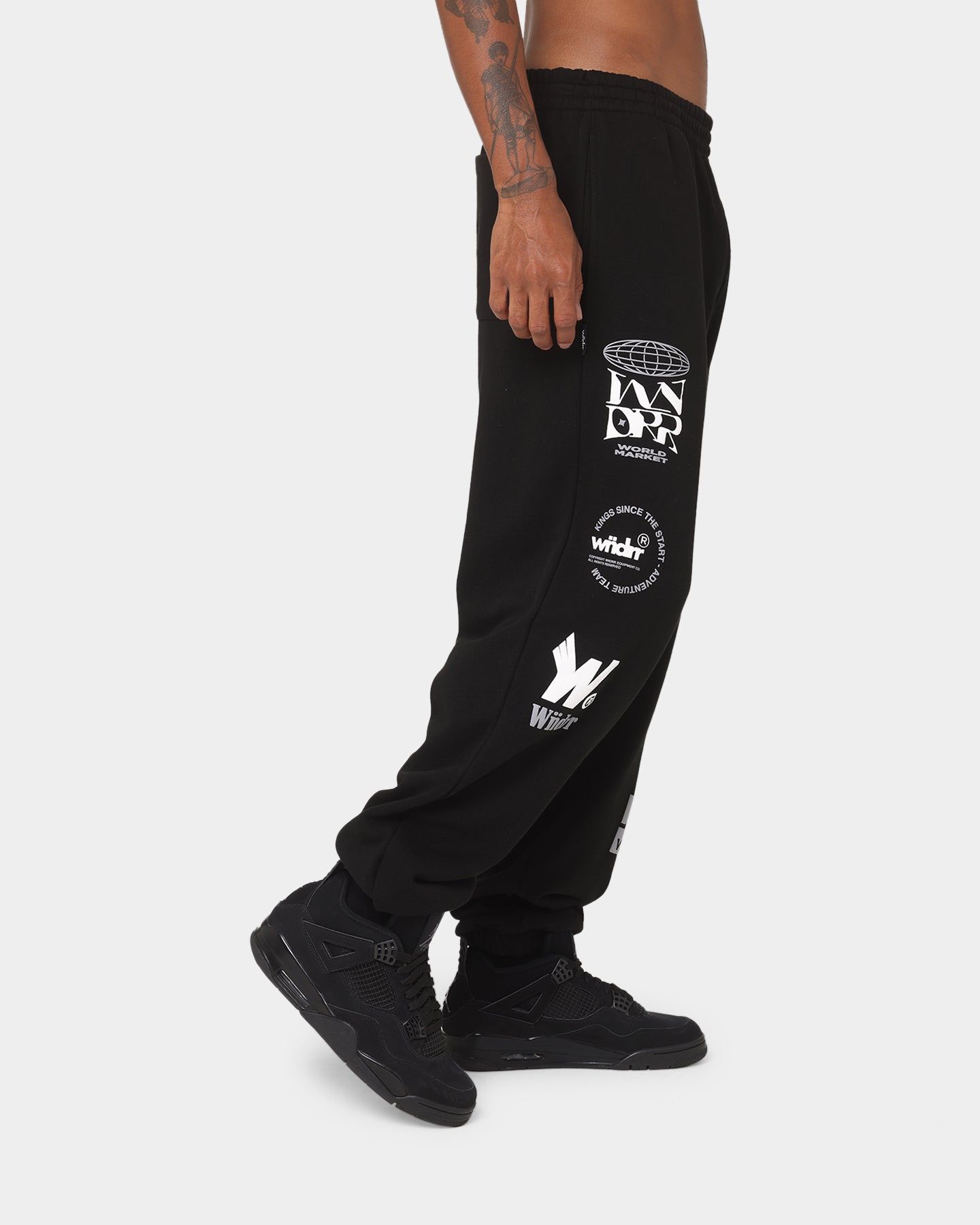 WNDRR Market Track Pants Black sold by Culture Kings product image thumbnail 5