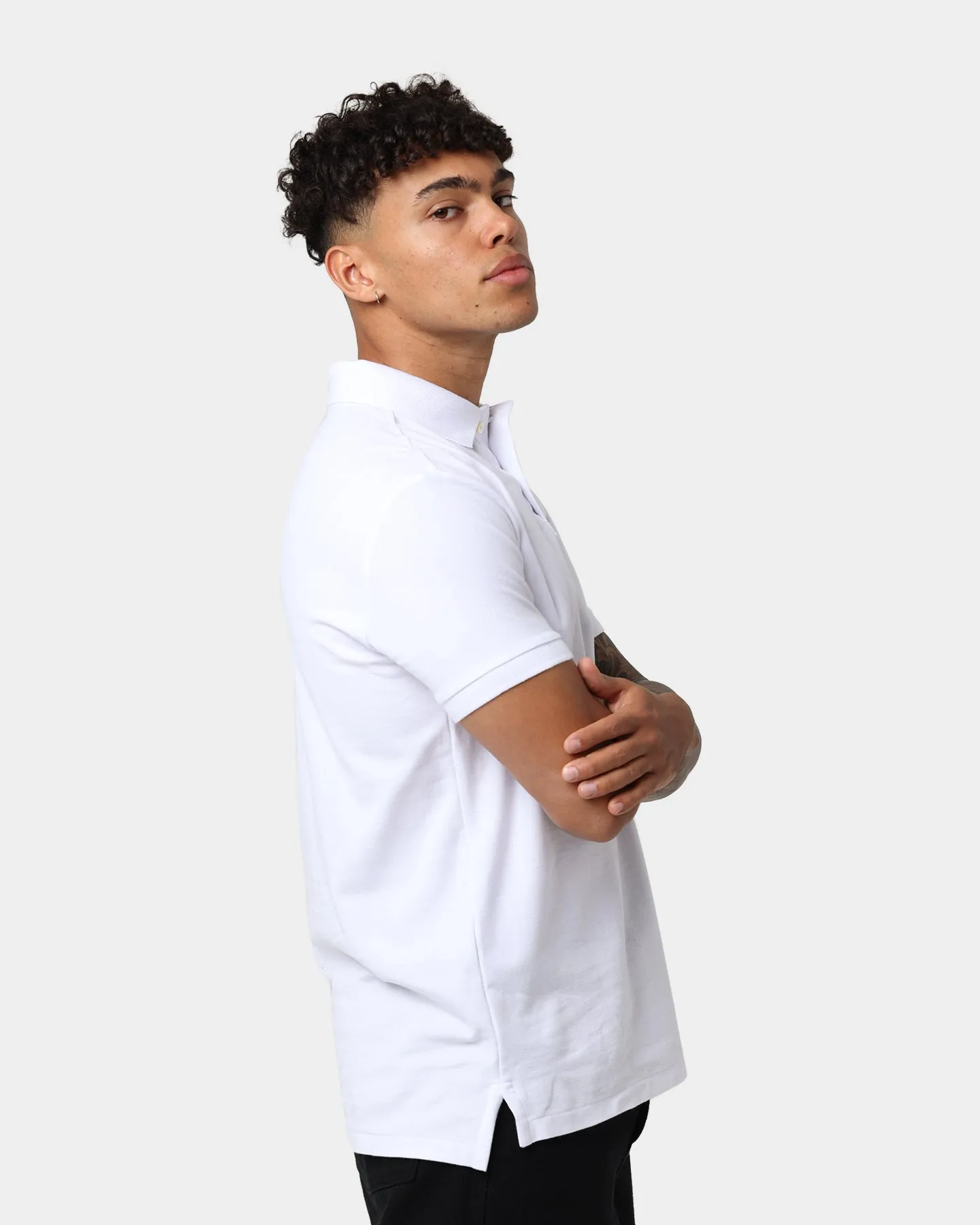 Polo Ralph Lauren Mesh Short Sleeve Polo White sold by Culture Kings product image thumbnail 5