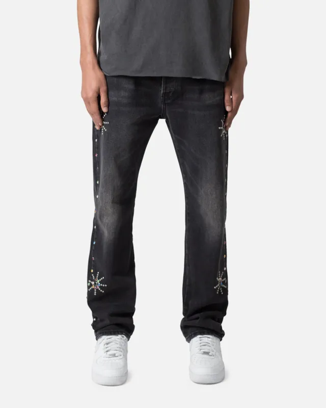 MNML V376 Baggy Denim Jeans Washed Black sold by Culture Kings