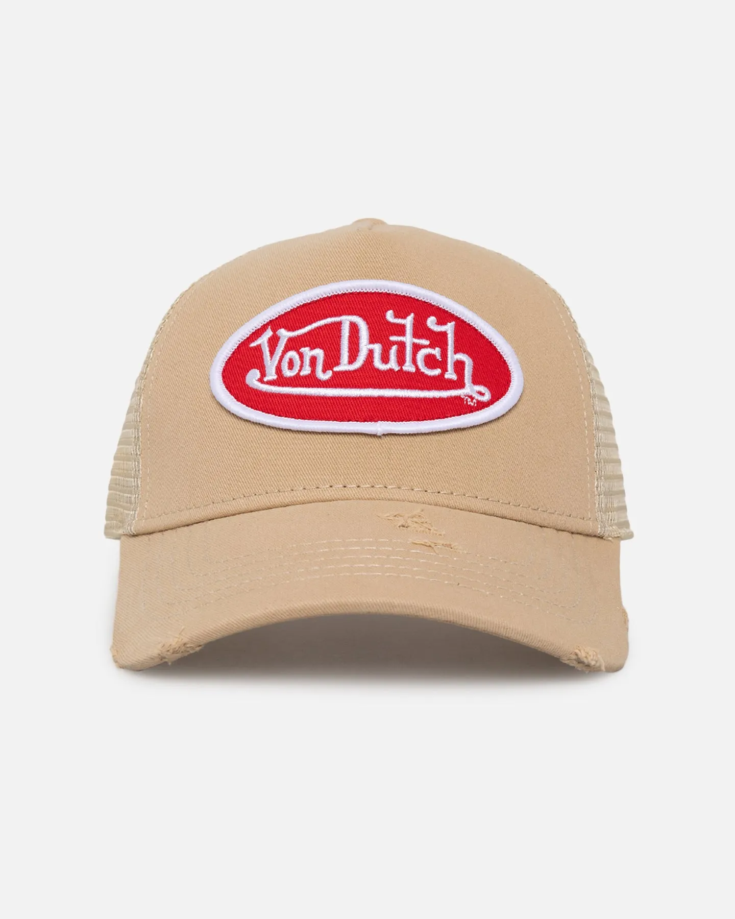 Von Dutch Taupe Trucker Snapback Taupe sold by Culture Kings
