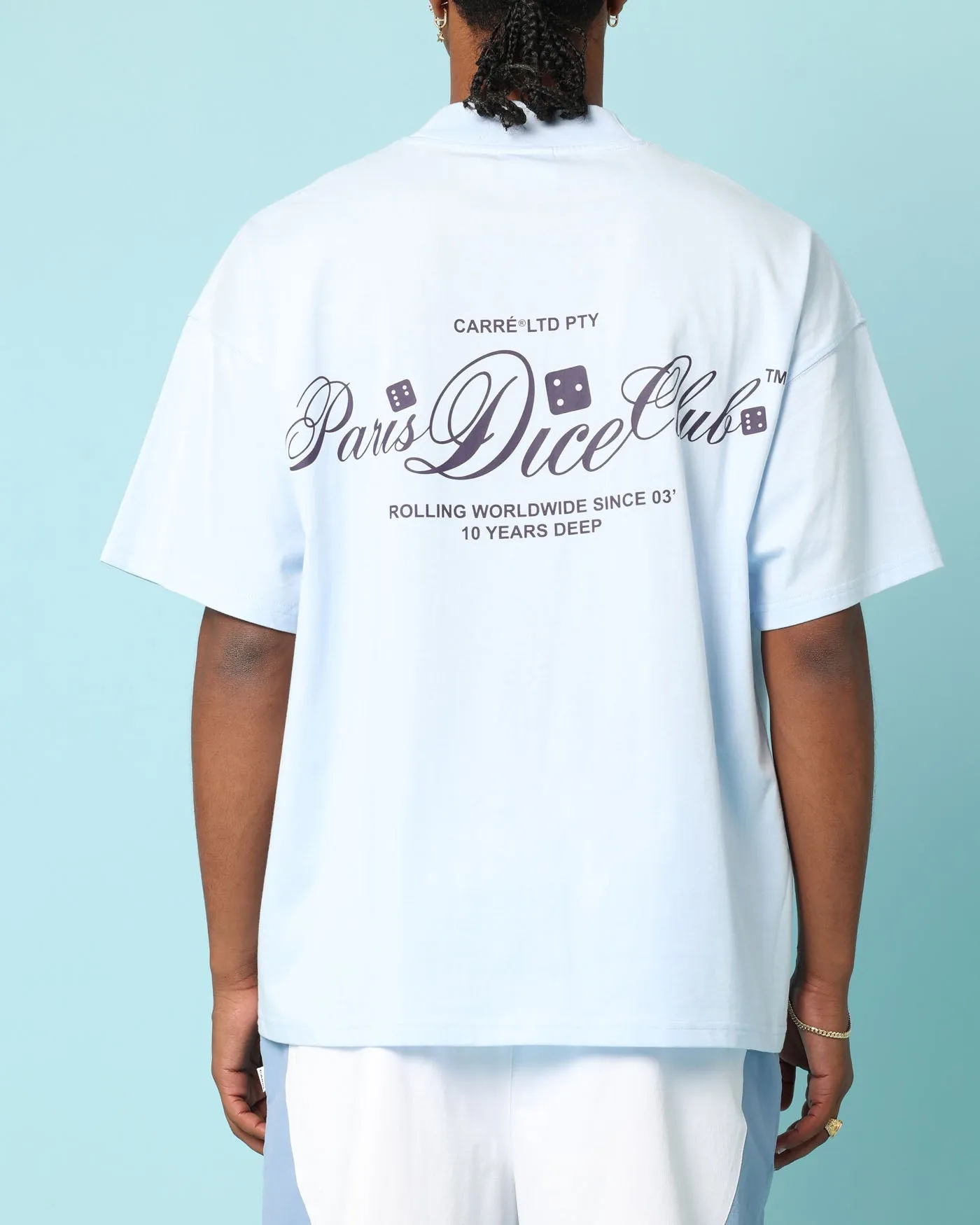 Carré Players Oversized T-Shirt Light Blue sold by Culture Kings product image thumbnail 3