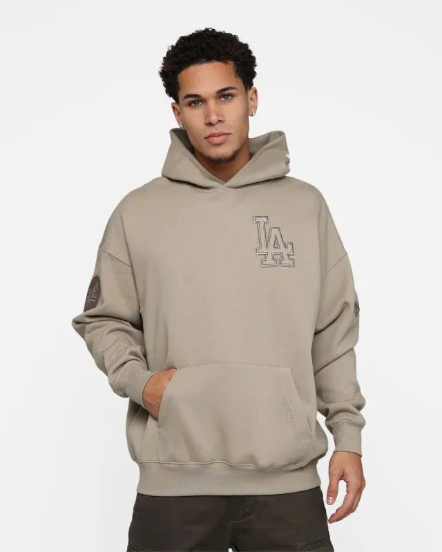 Pro Standard Los Angeles Dodgers Neutral Hoodie Taupe sold by Culture Kings