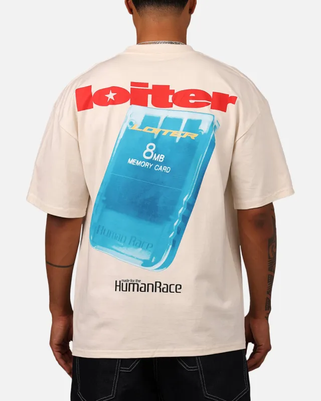 Loiter Core Memory T-Shirt Off White sold by Culture Kings