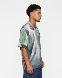 X-Large Cactus Pattern Short Sleeve Shirt Beige sold by Culture Kings
