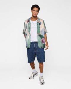 X-Large Cactus Pattern Short Sleeve Shirt Beige sold by Culture Kings