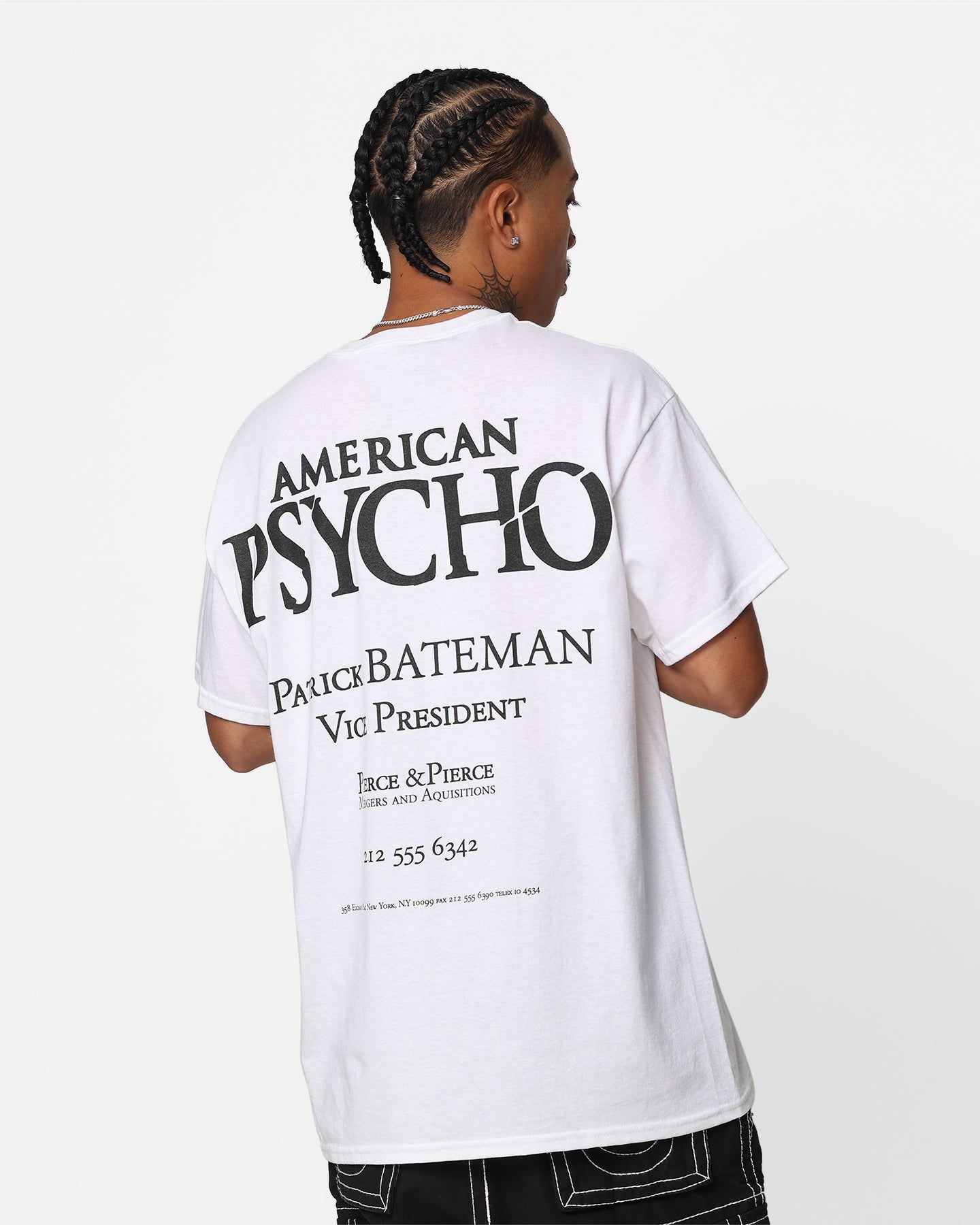 Rats Get Fat X American Psycho Vice President T-Shirt White sold by Culture Kings product image thumbnail 3
