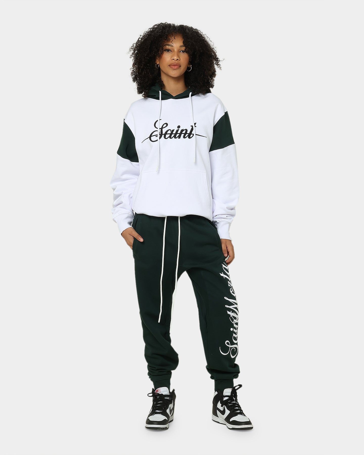 Saint Morta Saviour Hoodie White/Stadium Green sold by Culture Kings product image thumbnail 2
