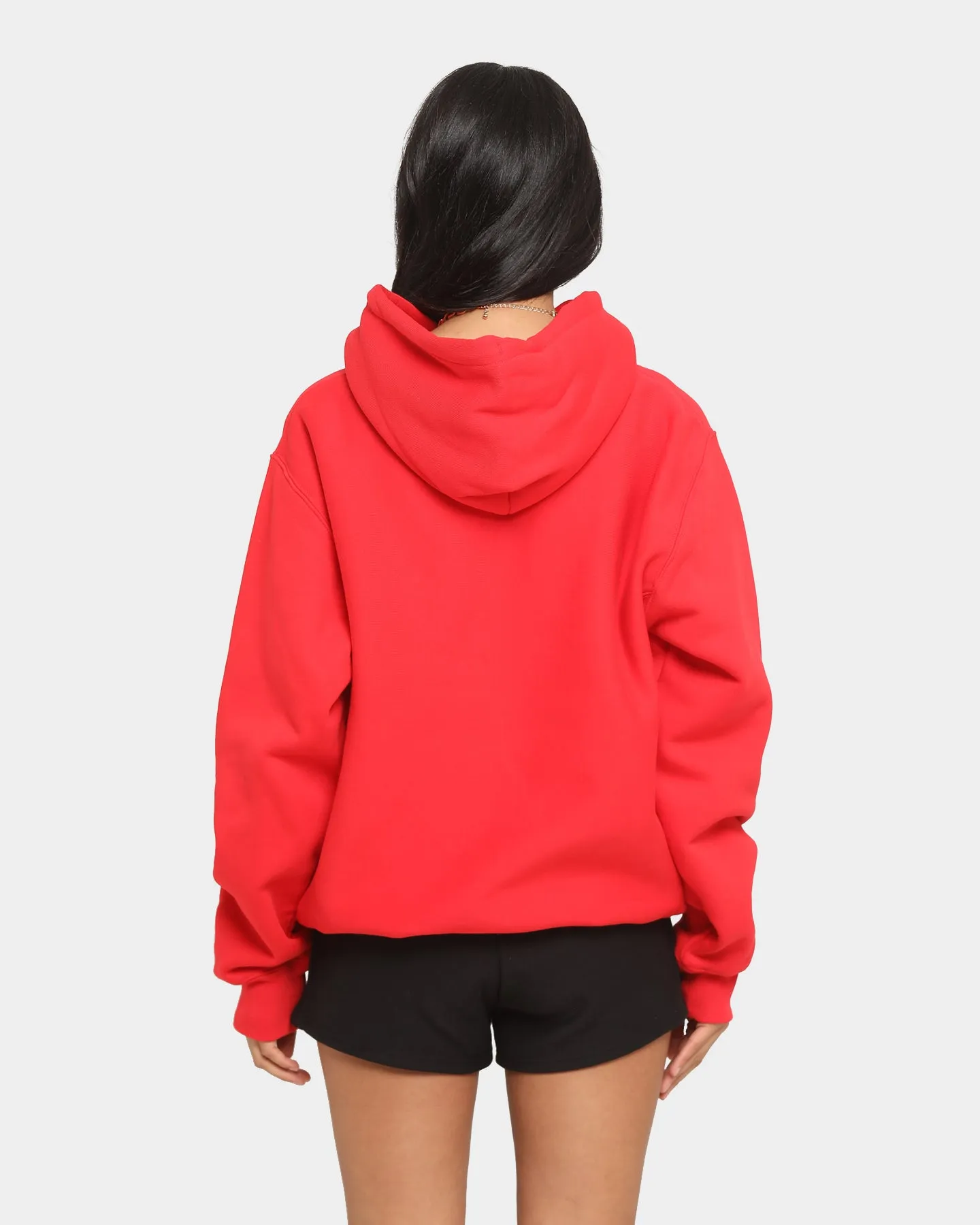 Champion Champion x Culture Kings Rev Weave Hoodie Red/Gold sold by Culture Kings product image thumbnail 4