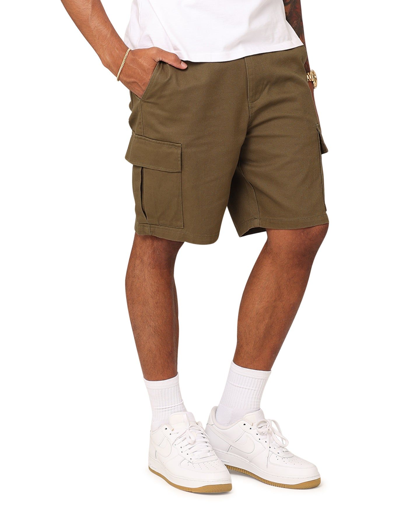 XXIII Jordy Cargo Shorts Military Green sold by Culture Kings product image thumbnail 5