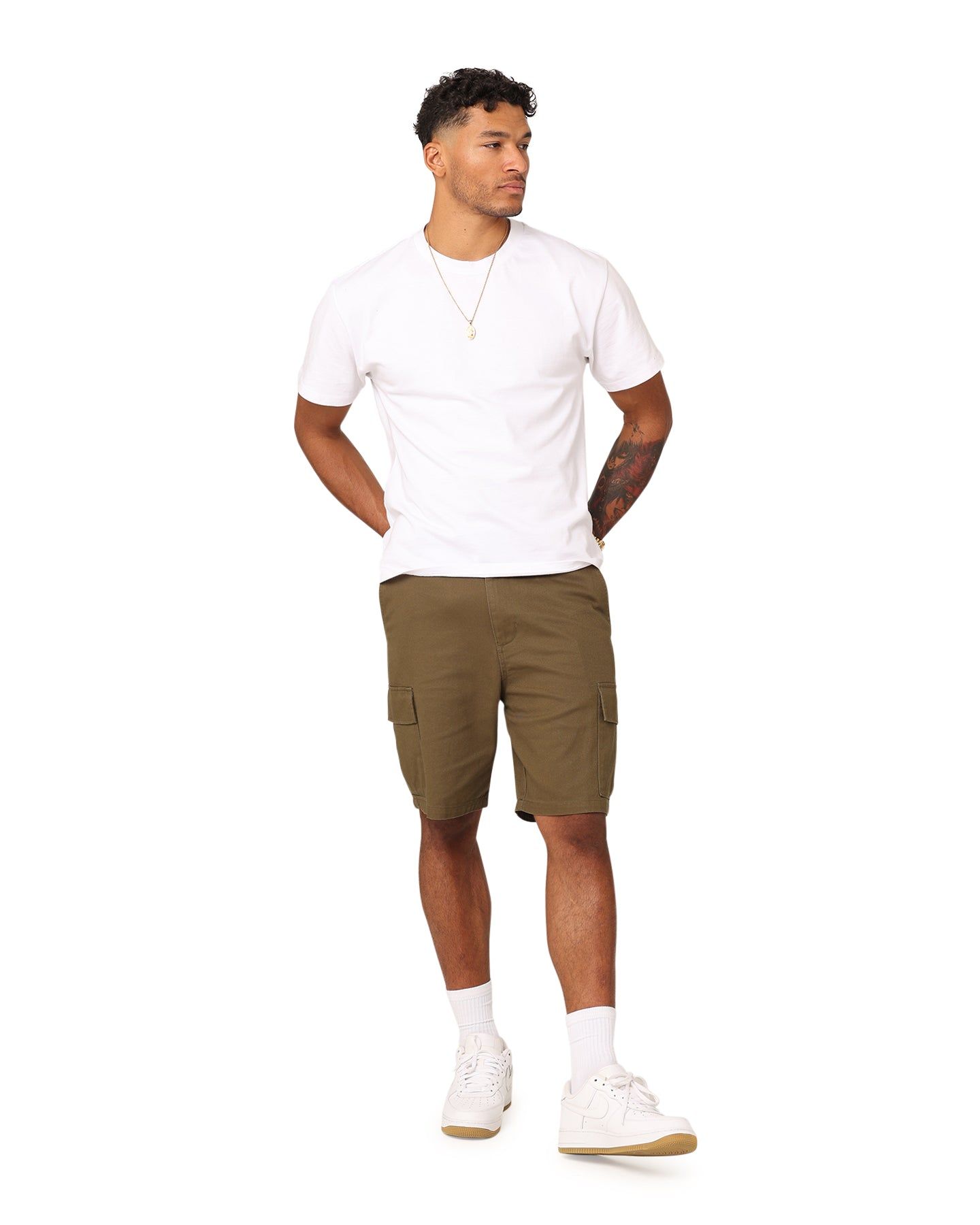 XXIII Jordy Cargo Shorts Military Green sold by Culture Kings product image thumbnail 2