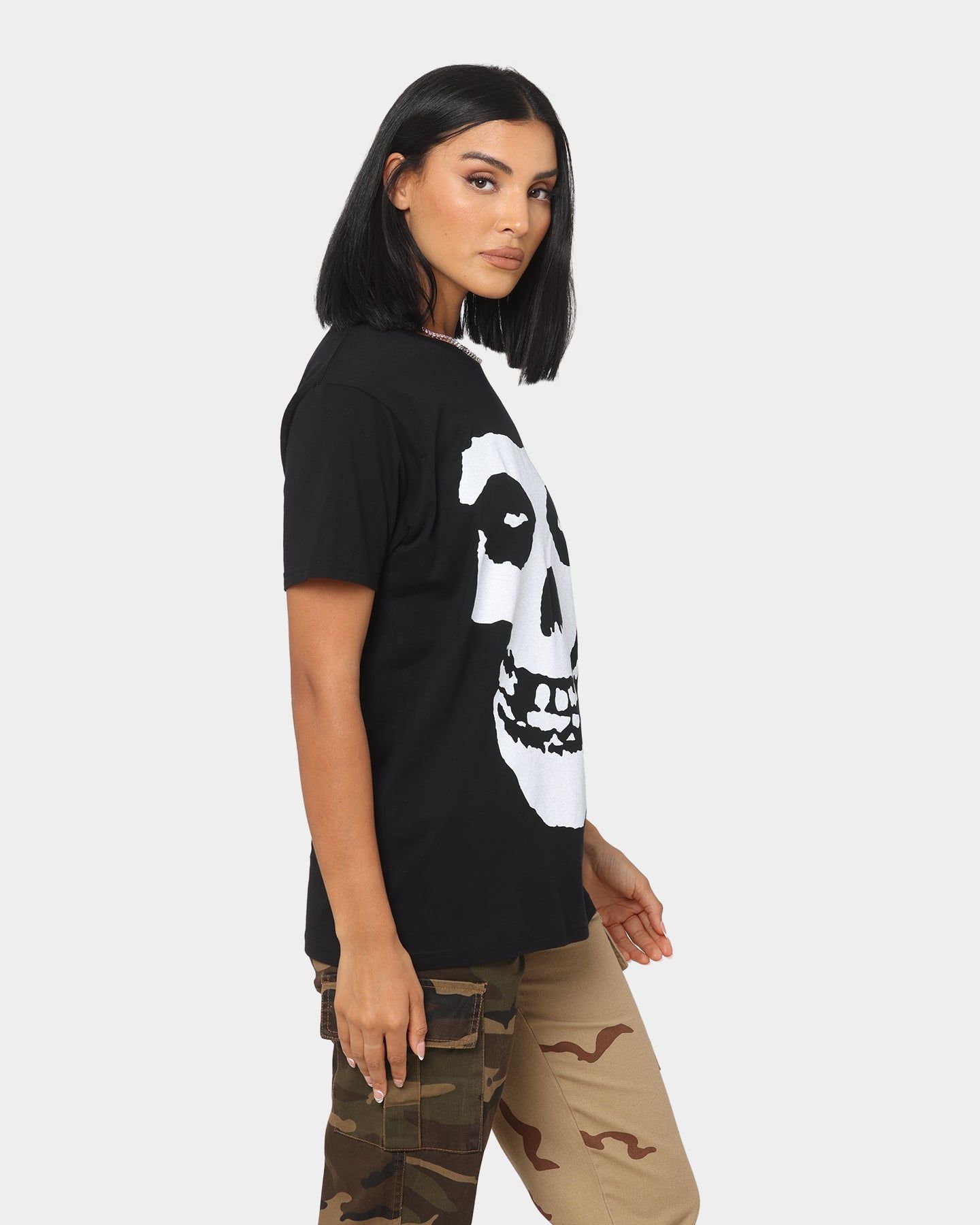 Misfits Classic Fiend Skulls T-Shirt Black sold by Culture Kings product image thumbnail 5