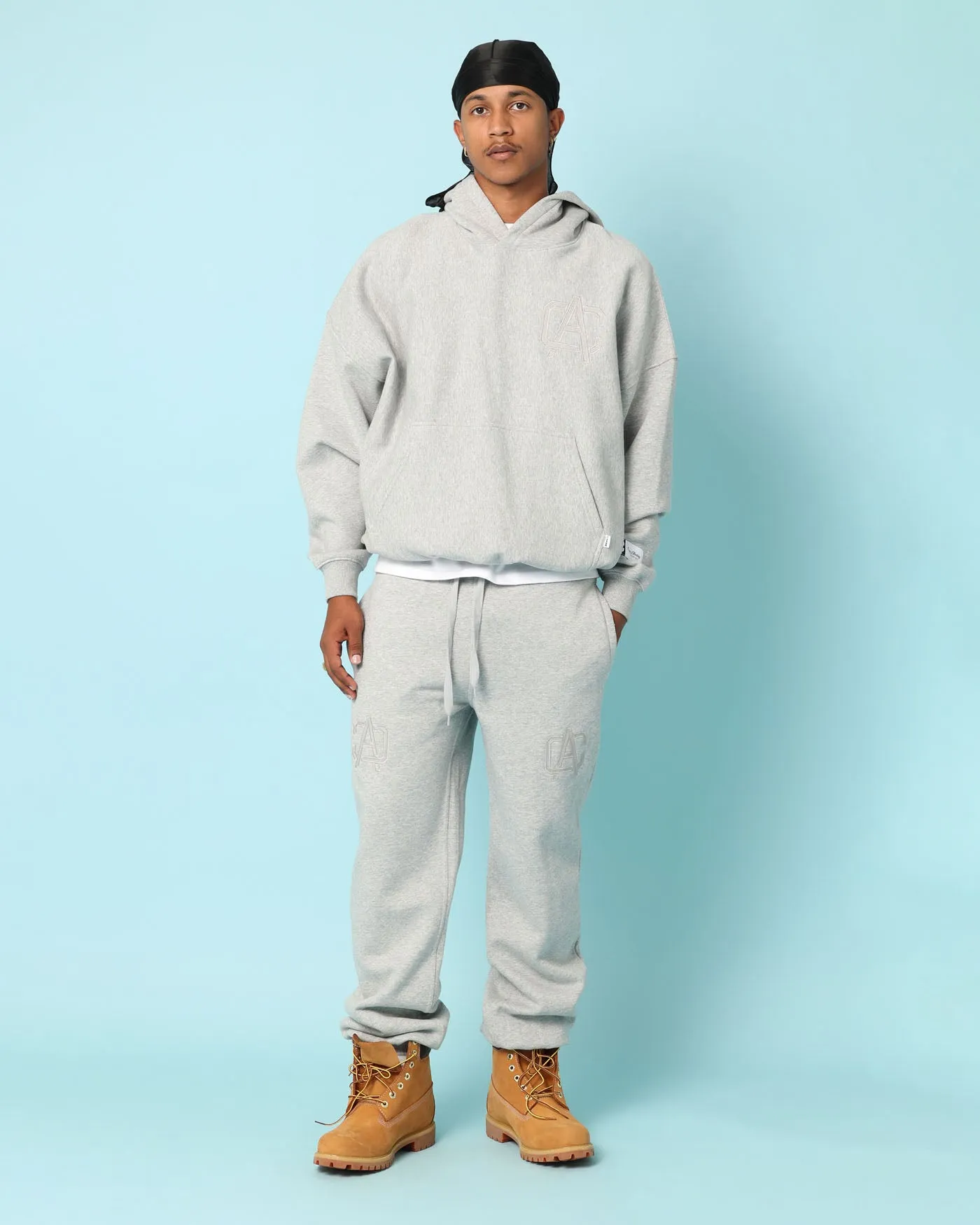 Carré Academy Baggy Sweatpants Grey Marle sold by Culture Kings product image thumbnail 2