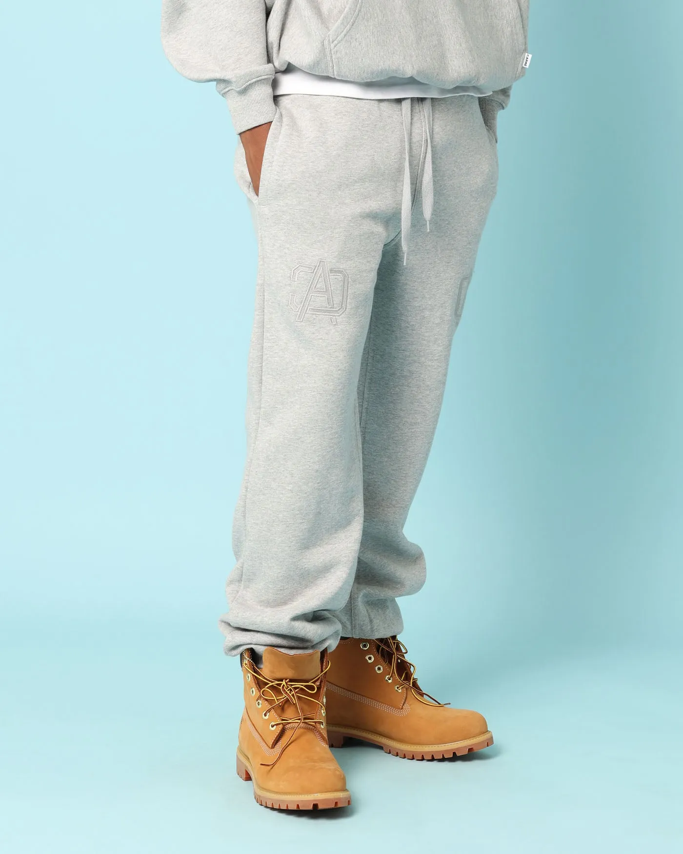 Carré Academy Baggy Sweatpants Grey Marle sold by Culture Kings product image thumbnail 5