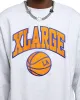 X-Large College Logo Crewneck Ash Grey sold by Culture Kings