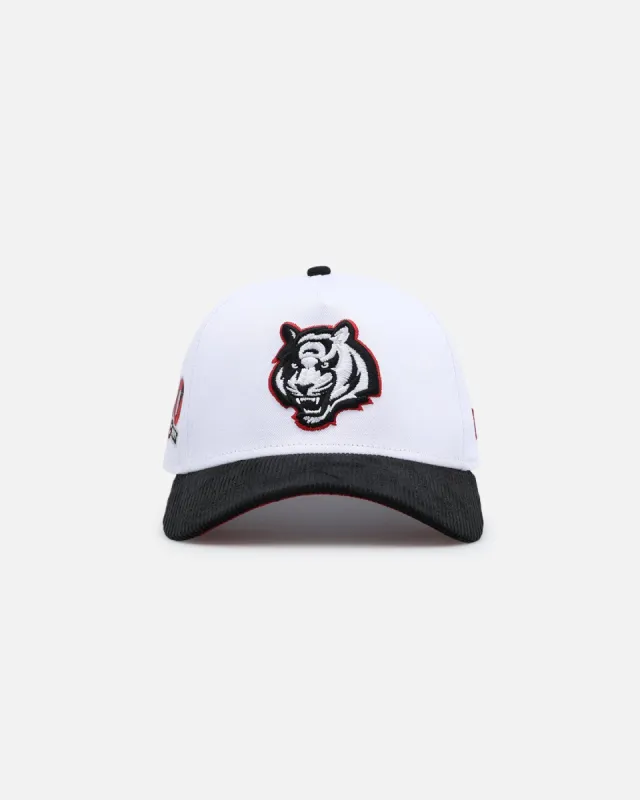 New Era Cincinnati Bengals 'Fire Red' 9FORTY A-Frame Snapback White/Black sold by Culture Kings